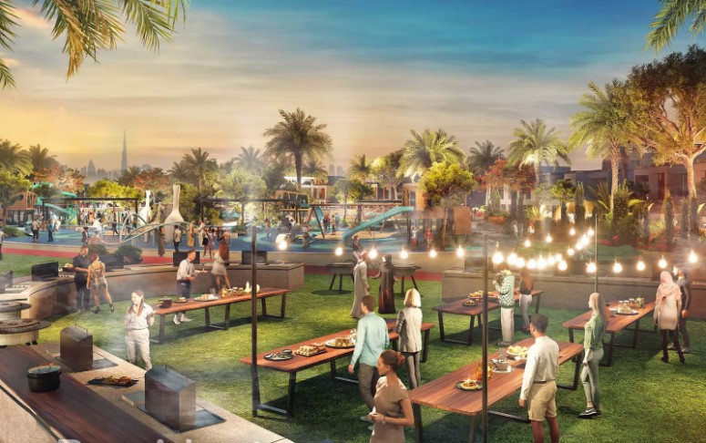 Discover Riverside by Damac: World-Class Architectural Townhomes AED 3,769,000