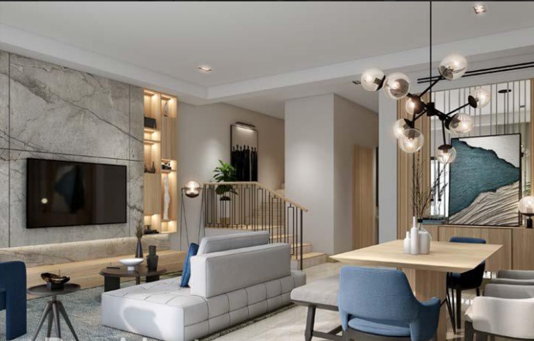 Riverside Townhomes: Premier Living in Damac Riverside AED 3,783,000